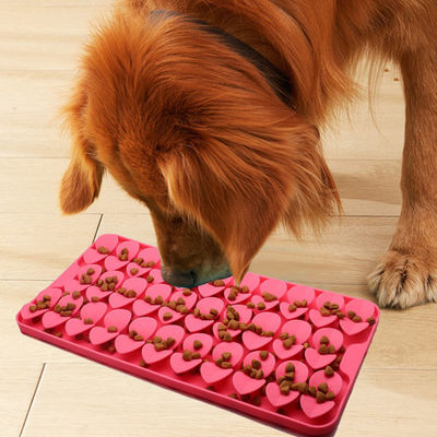 Silikon-Slow Feeders Snuffle Mat Erste Probe für freie Temperaturbeständigkeit -40 bis 250