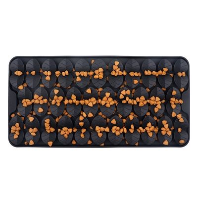 Silikon-Slow Feeders Snuffle Mat Erste Probe für freie Temperaturbeständigkeit -40 bis 250